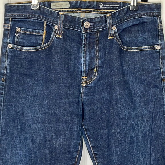 - AG The Protoge Straight Leg Dark Wash Jeans Size 32x34 - Picture 3 of 14